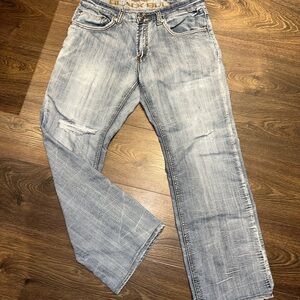 Black Bull Distressed Jeans